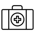 First Aid  Isolated Vector Icon that can be easily modified or edit Royalty Free Stock Photo