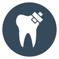 Dental Aid  Isolated Vector Icon that can be easily modified or edit Royalty Free Stock Photo