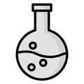 Flask  Isolated Vector Icon that can be easily modified or edit Royalty Free Stock Photo