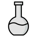 Flask  Isolated Vector Icon that can be easily modified or edit Royalty Free Stock Photo