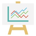 Presentation  Color Vector Icon which can easily modify or edit Royalty Free Stock Photo