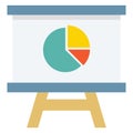 Presentation  Color Vector Icon which can easily modify or edit Royalty Free Stock Photo