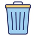 Bin  Isolated Vector icon easily edit or modify Royalty Free Stock Photo