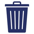 Bin  Isolated Vector icon easily edit or modify Royalty Free Stock Photo