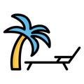 Beach  Isolated Vector Icon which can easily modify or edit Royalty Free Stock Photo