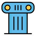 Dustbin  Isolated Vector Icon which can easily modify or edit Royalty Free Stock Photo