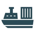 Boat  Isolated Vector Icon which can easily modify or edit Royalty Free Stock Photo