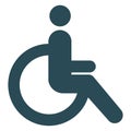 Disability  Isolated Vector Icon which can easily modify or edit Royalty Free Stock Photo