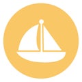Boat  Isolated Vector Icon which can easily modify or edit Royalty Free Stock Photo