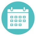 Calendar  Isolated Vector Icon which can easily modify or edit Royalty Free Stock Photo