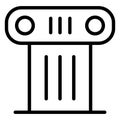 Dustbin  Isolated Vector Icon which can easily modify or edit Royalty Free Stock Photo