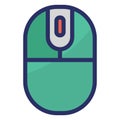 Computer Mouse  Isolated Isolated Vector Icon easily editable easily editable Royalty Free Stock Photo