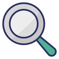 Magnifier  Isolated Isolated Vector Icon easily editable easily editable Royalty Free Stock Photo