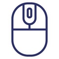 Computer Mouse  Isolated Isolated Vector Icon easily editable easily editable Royalty Free Stock Photo