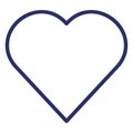 Heart  Isolated Isolated Vector Icon easily editable easily editable Royalty Free Stock Photo