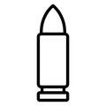 Bullet  Isolated Vector Icon which can easily modify or edit Royalty Free Stock Photo
