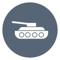 Armed force tank Isolated Vector Icon which can easily modify or edit