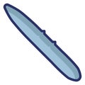 Aerial bomb Isolated Vector Icon which can easily modify or edit