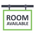 Hotel rooms  Color Vector Icon Isolated and fully editable Royalty Free Stock Photo