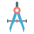 Caliper  Color Vector Icon that can easily modify or edit Royalty Free Stock Photo
