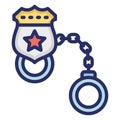 Manacles Isolated Vector Icon which can easily modify or edit