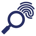 Forensics Isolated Vector Icon which can easily modify or edit