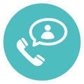 Calling  Isolated Vector Icon which can easily modify or edit Royalty Free Stock Photo