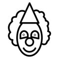 Buffoon Isolated Vector Icon which can easily modify or edit Royalty Free Stock Photo