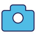Cam  Isolated Vector Icon fully editable Royalty Free Stock Photo