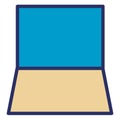 Laptop  Isolated Vector Icon fully editable Royalty Free Stock Photo