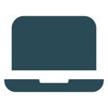 Laptop  Isolated Vector Icon fully editable Royalty Free Stock Photo
