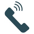 Incoming call  Isolated Vector Icon fully editable Royalty Free Stock Photo