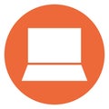 Laptop  Isolated Vector Icon fully editable Royalty Free Stock Photo