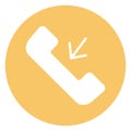 Calling  Isolated Vector Icon fully editable Royalty Free Stock Photo