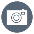 Cam  Isolated Vector Icon fully editable Royalty Free Stock Photo