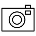Cam  Isolated Vector Icon fully editable Royalty Free Stock Photo