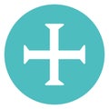 Christianity Isolated Vector Icon which can easily modify or edit Royalty Free Stock Photo