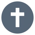 Christianity Isolated Vector Icon which can easily modify or edit Royalty Free Stock Photo