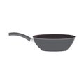 Simple Wok Pan Flat Vector Illustration Icon Design Kitchen Electronics Royalty Free Stock Photo