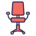 Chair Isolated Vector icon which can easily modify or edit