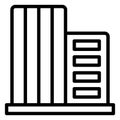 Trade center   Isolated Vector icon which can easily modify or edit Royalty Free Stock Photo