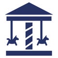 Amusement park Isolated Vector Icon which can easily modify or edit Royalty Free Stock Photo