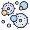 Allergy Isolated Vector Icon that can be easily modified or edit Royalty Free Stock Photo