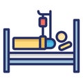 Icu Isolated Vector Icon that can be easily modified or edit