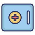 First aid Isolated Vector Icon that can be easily modified or edit Royalty Free Stock Photo