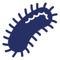Bacteria Isolated Vector Icon that can be easily modified or edit Royalty Free Stock Photo