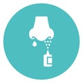 Nose spray Isolated Vector Icon that can be easily modified or edit