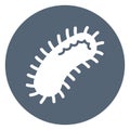 Bacteria Isolated Vector Icon that can be easily modified or edit Royalty Free Stock Photo