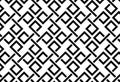 Simple square geomatric pattern. Chinese style. Royalty Free Stock Photo