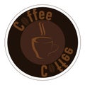 Coffee shop logo